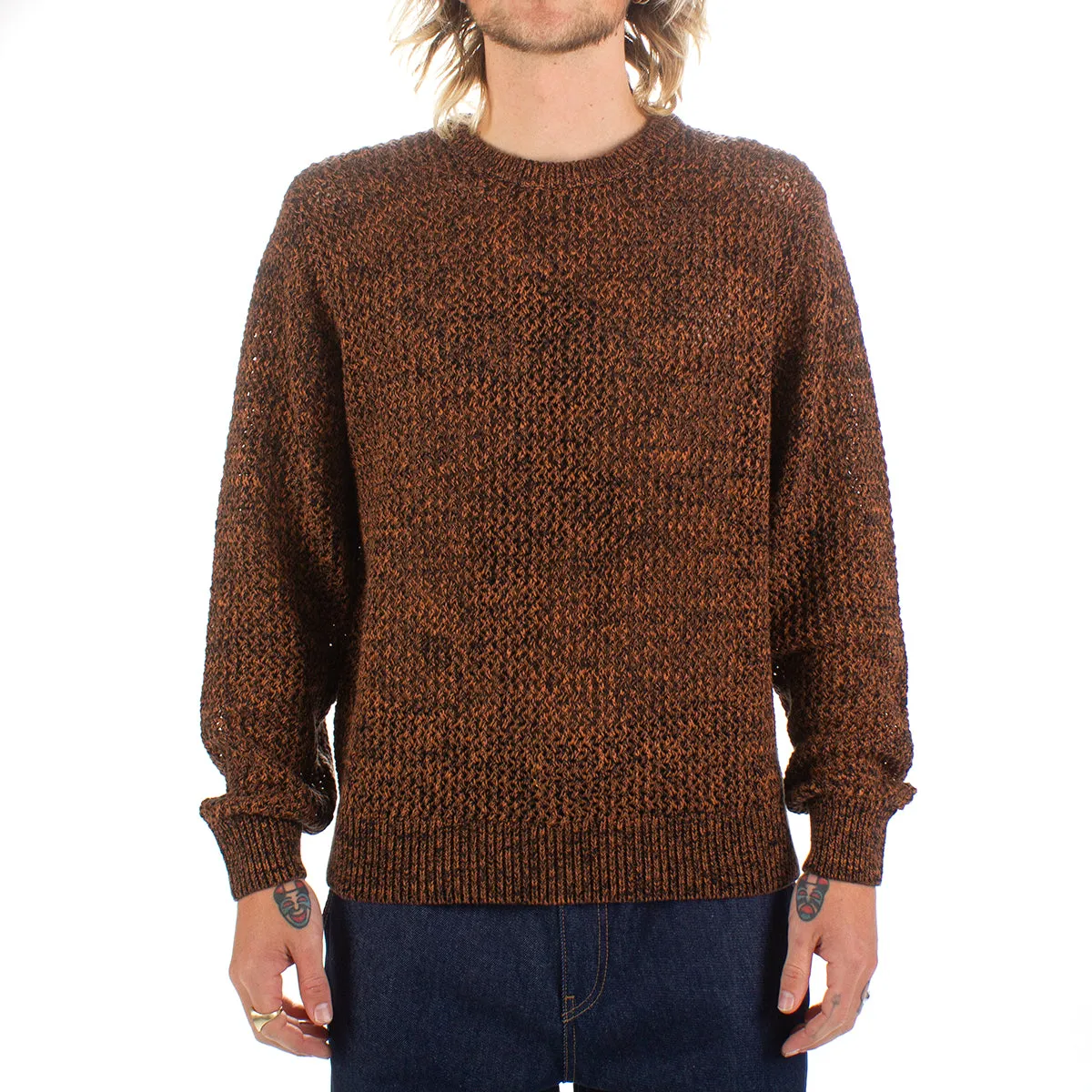 2 Tone Loose Gauge Sweater