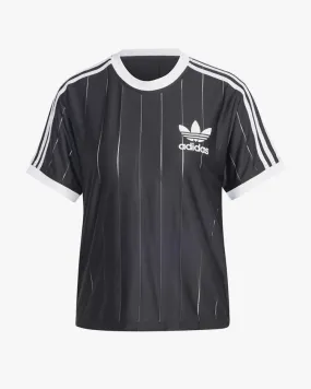 Adidas Adicolor Pinstripe T-Shirt - Black