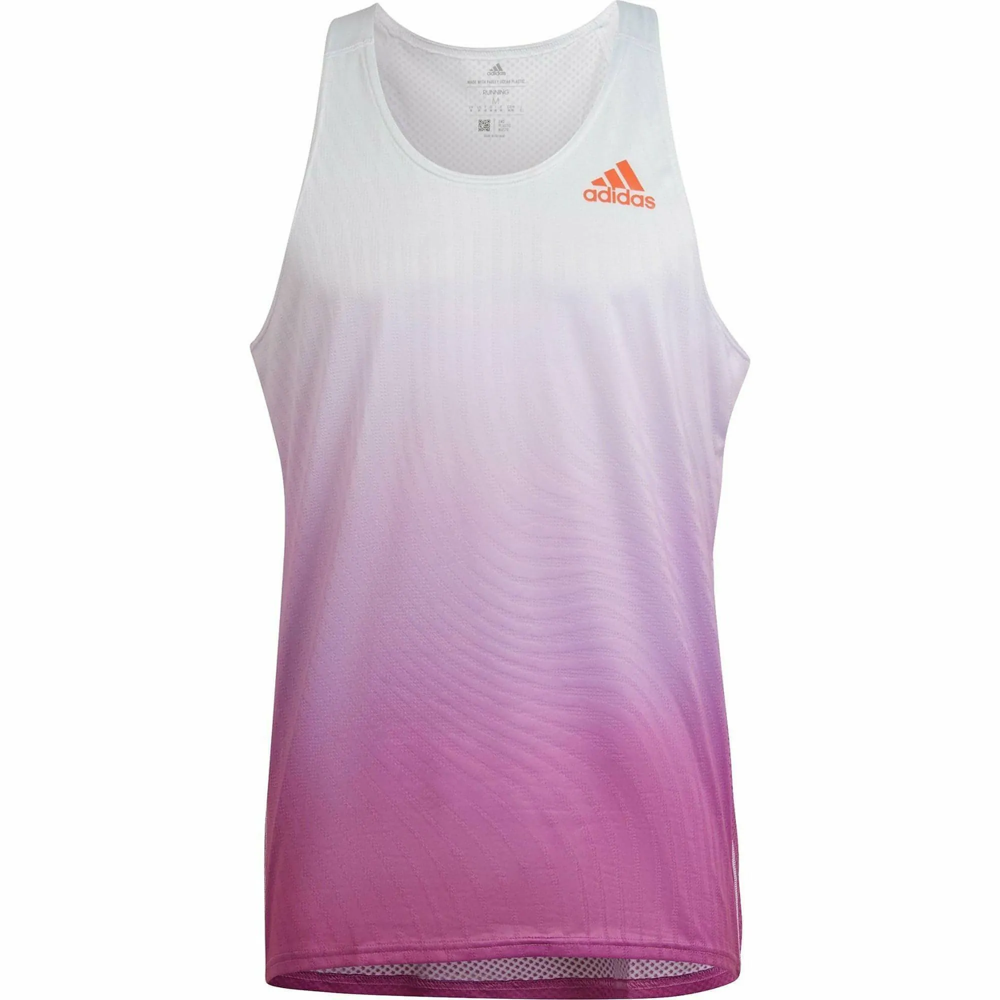 adidas Adizero Engineered Men's Running Vest - Purple