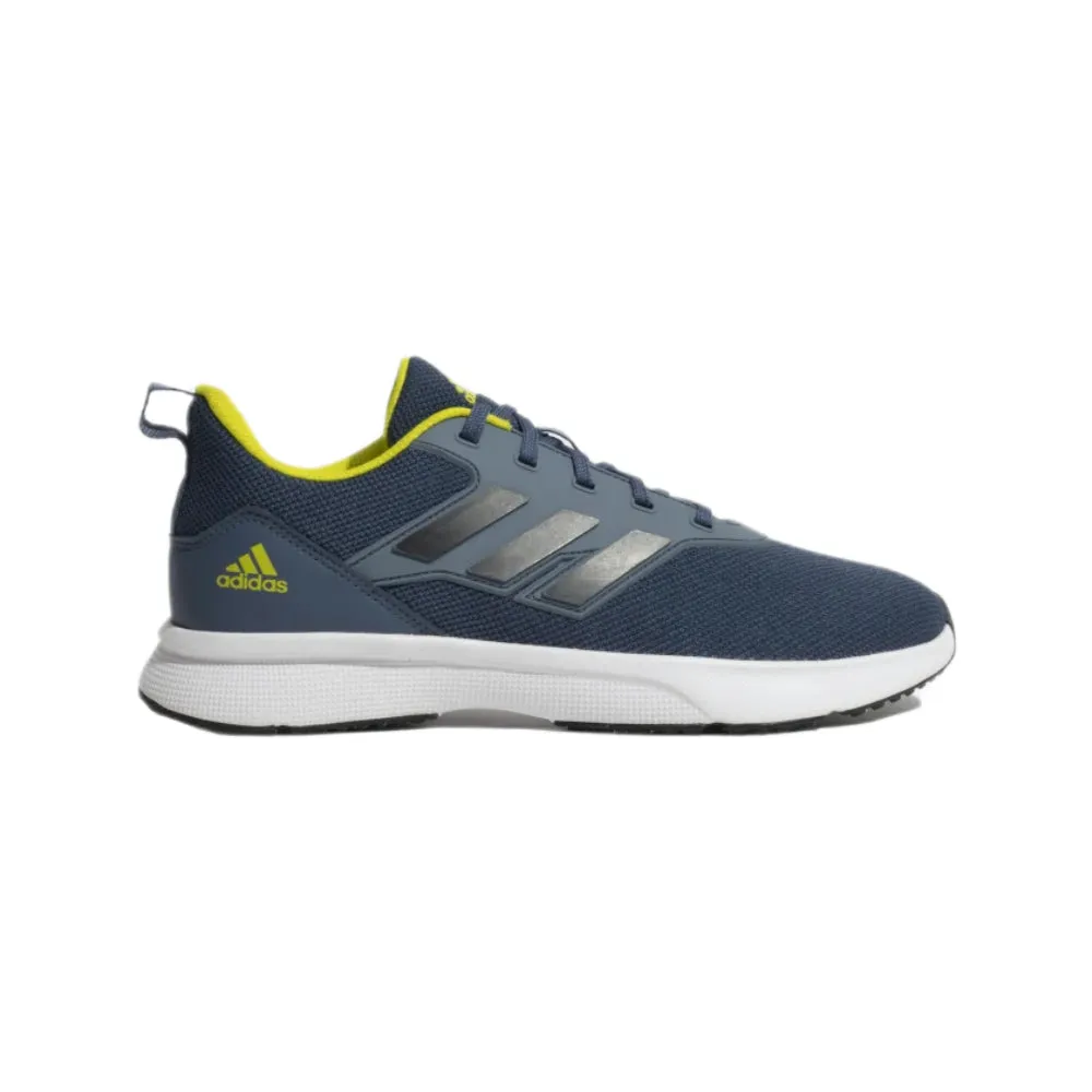 Adidas Credulo Running Shoe for Men - Wonder Steel/Core Black/Acid Yellow