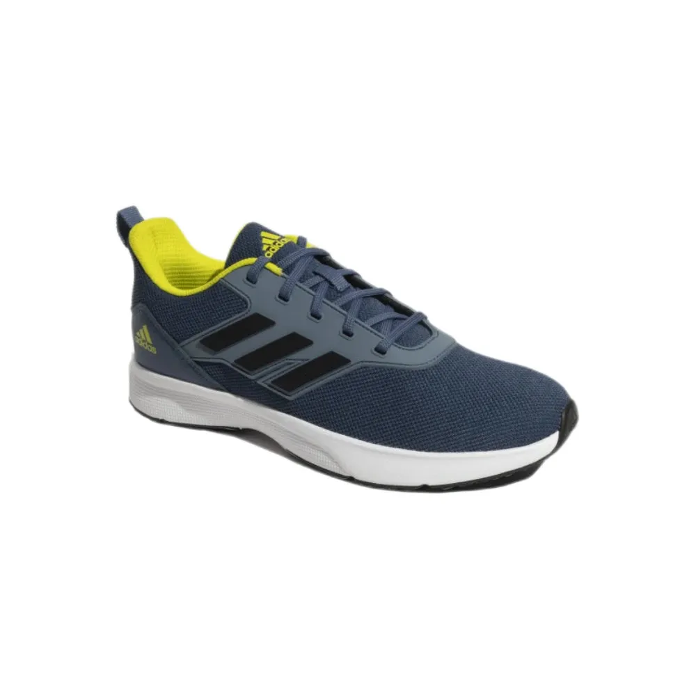 Adidas Credulo Running Shoe for Men - Wonder Steel/Core Black/Acid Yellow