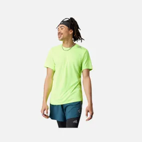 Adidas Men's Running Tee - Lucid Lemon