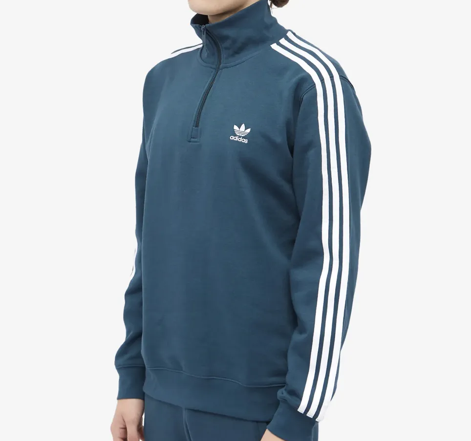 adidas street style long sleeves cotton logo plain