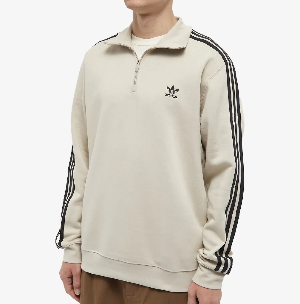 adidas street style long sleeves cotton logo plain