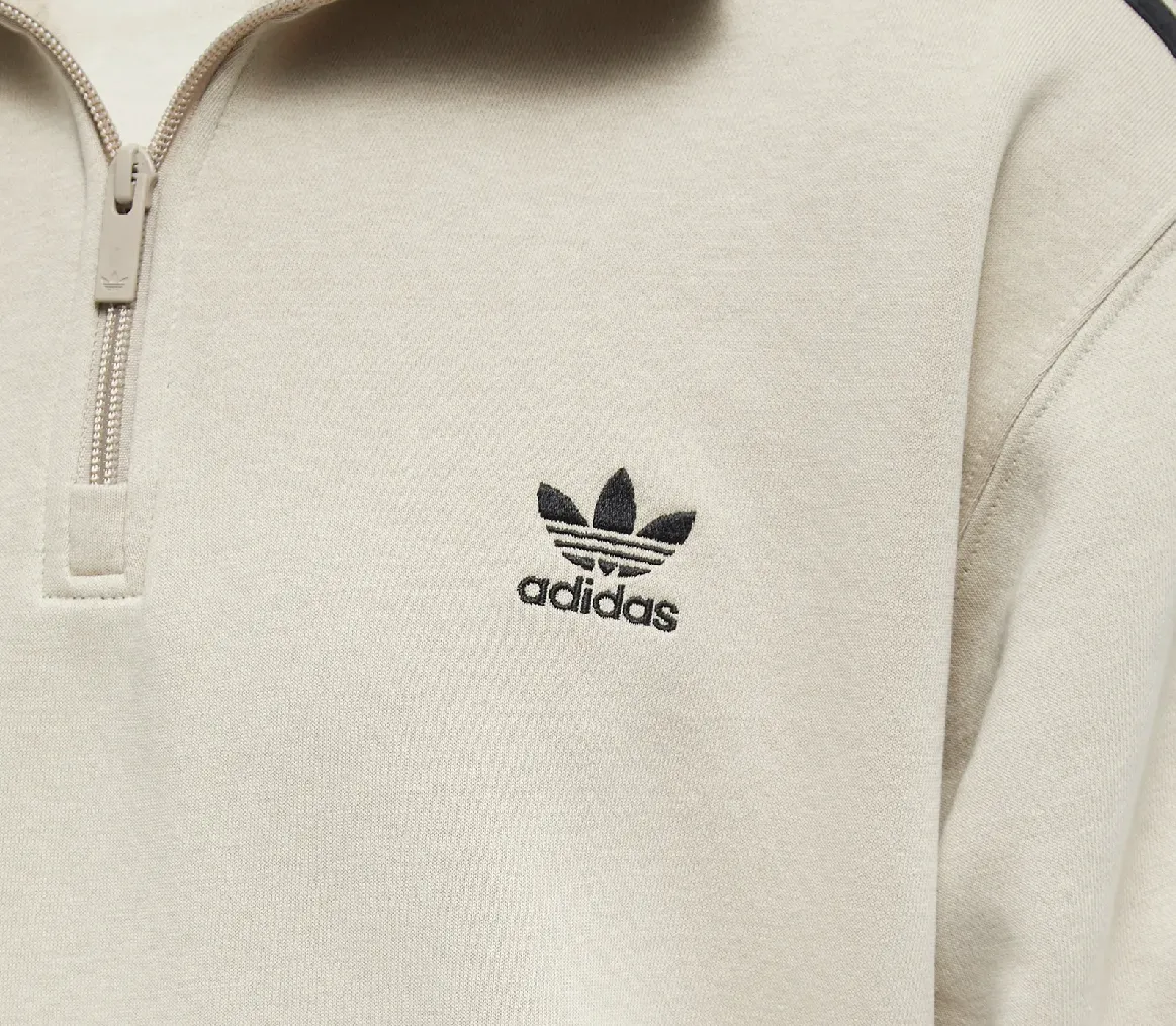 adidas street style long sleeves cotton logo plain