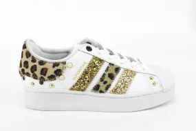 Adidas Superstar Bold Sparkly Studded