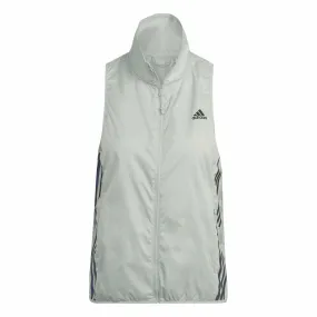 adidas Women's Lightweight Wind Resistant Running Gilet Jacket