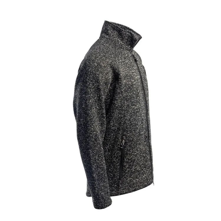 Adventure fleece jacket men black