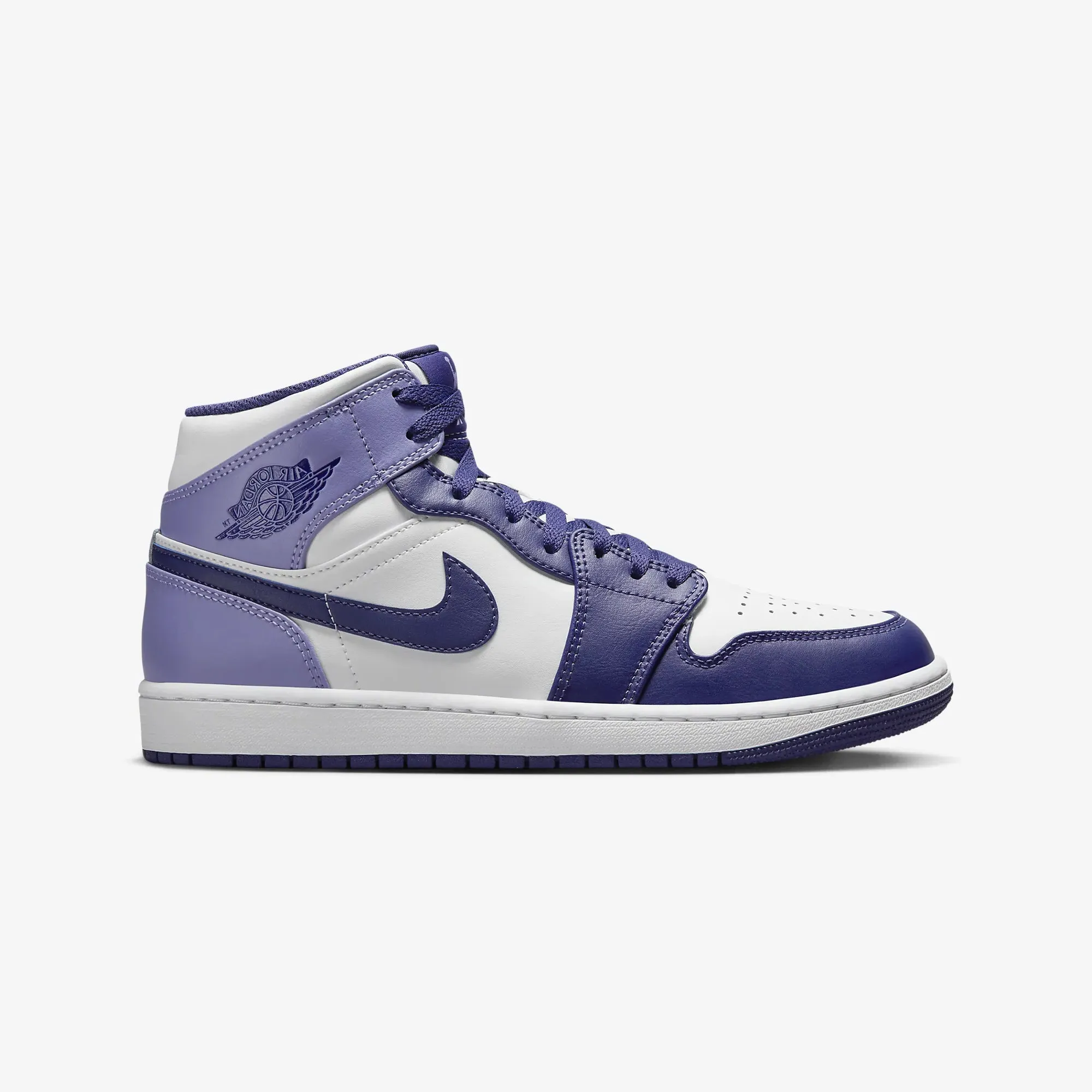 Air Jordan 1 Mid Sky J Purple Sky J Purple White Shoes