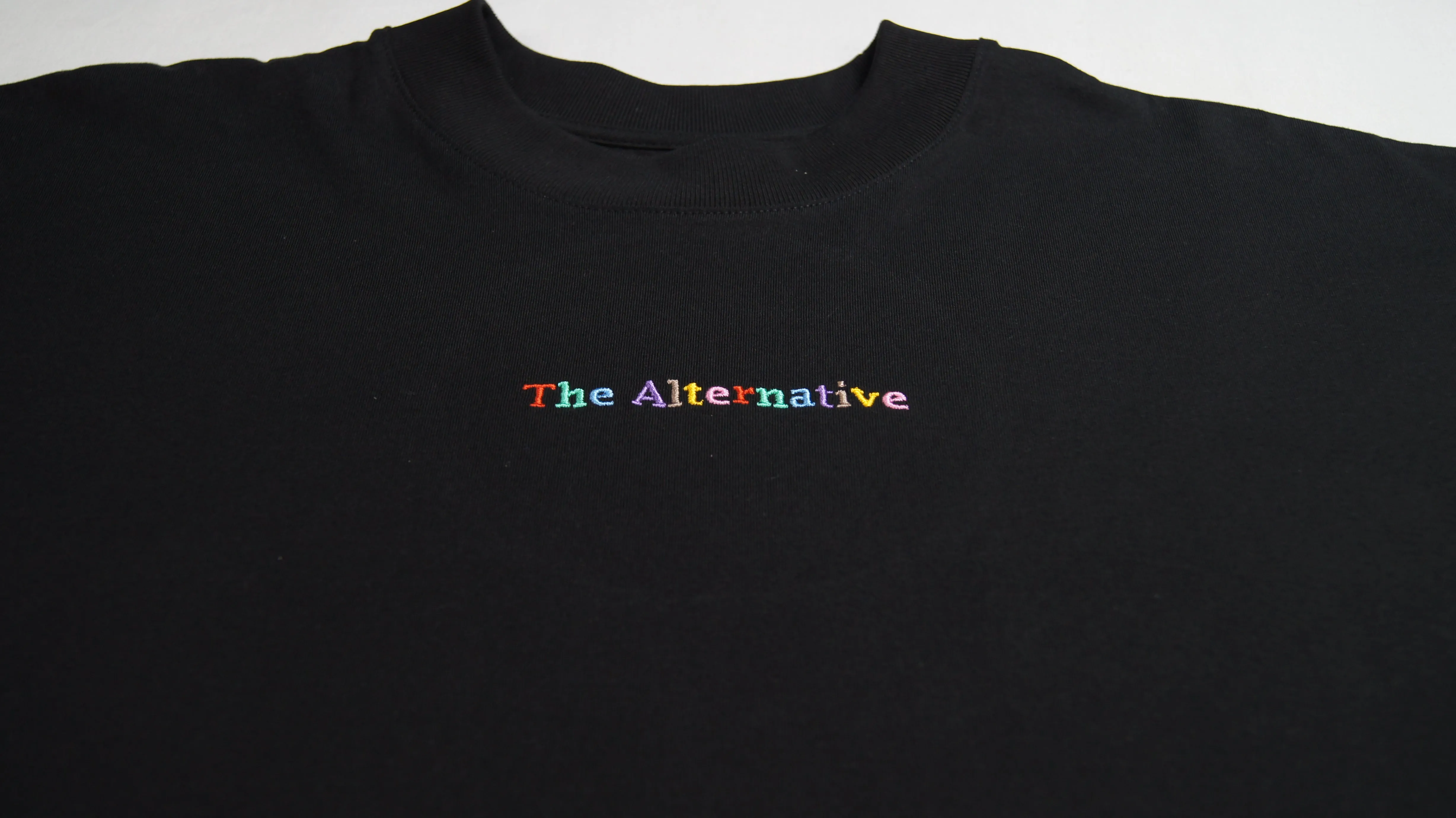 Alternative Multicoloured Drop Shoulder T-Shirt