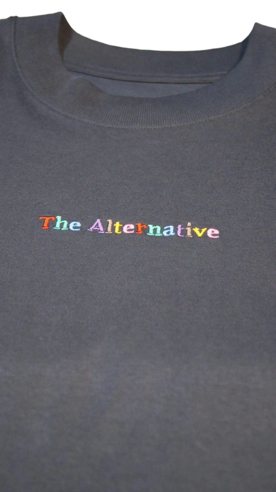 Alternative Multicoloured Drop Shoulder T-Shirt