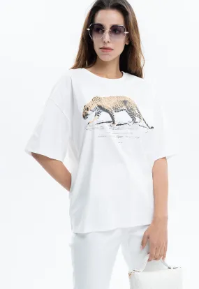 Animal Print Tee