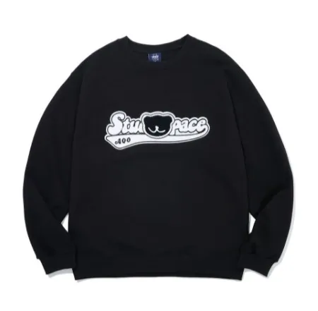 AQO Studio Space - Unisex Sweatshirt | Street Style Long Sleeve Cotton Logo