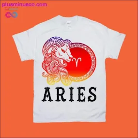 Aries Astrological Sign T-Shirts.