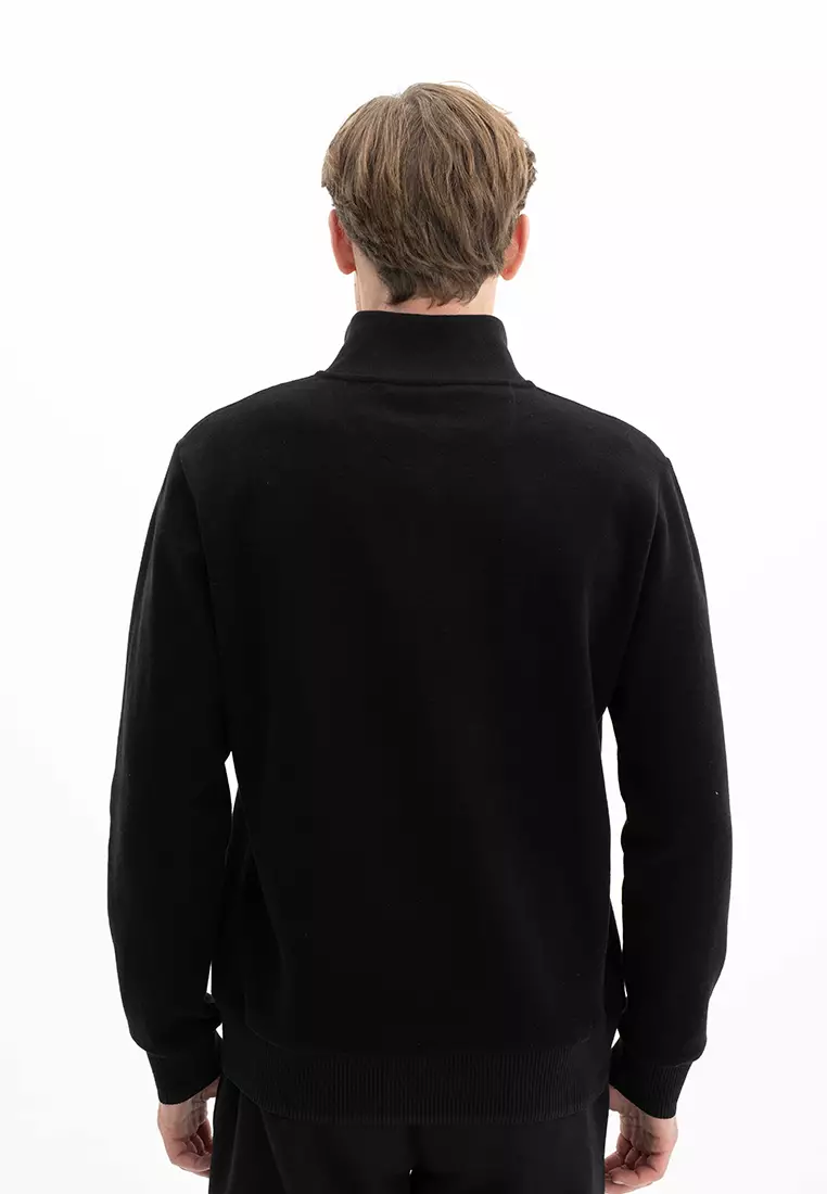 ARMA Zip Neck Sweater