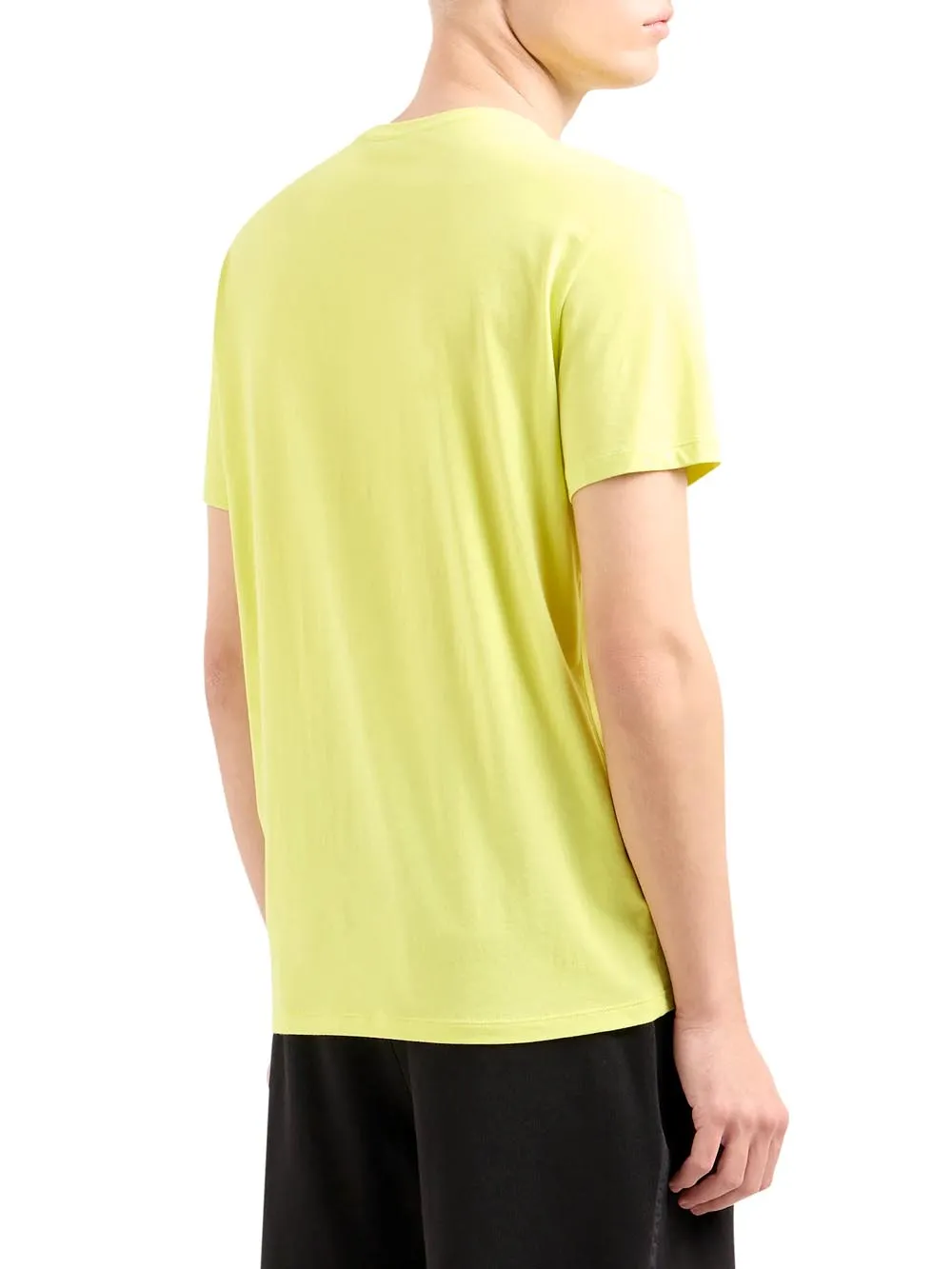 Armani Exchange men's acid green 3dztjj Zj8ez T-shirt.