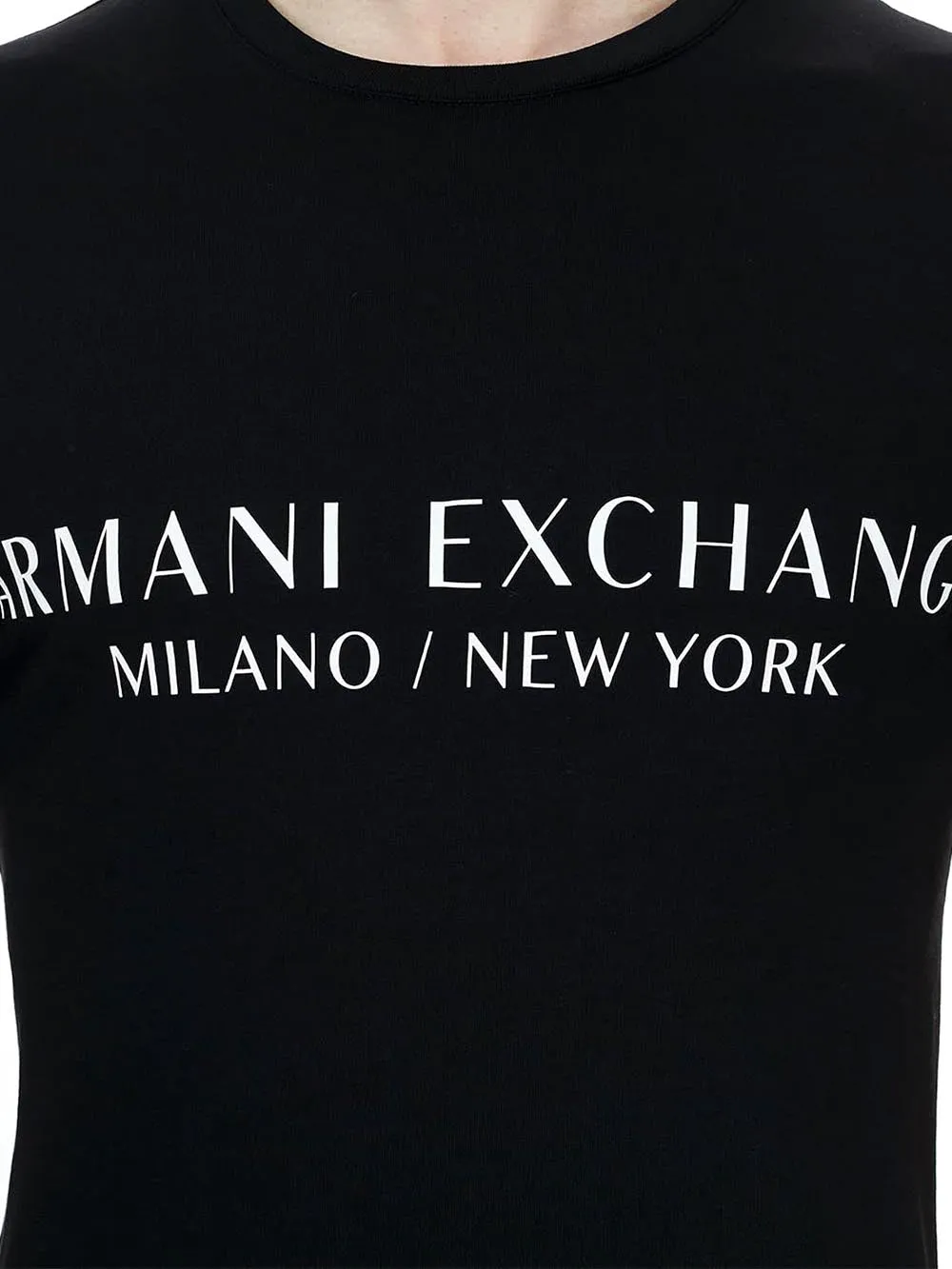 Armani Exchange men's black T-shirt - 8nzt72 Z8h4z