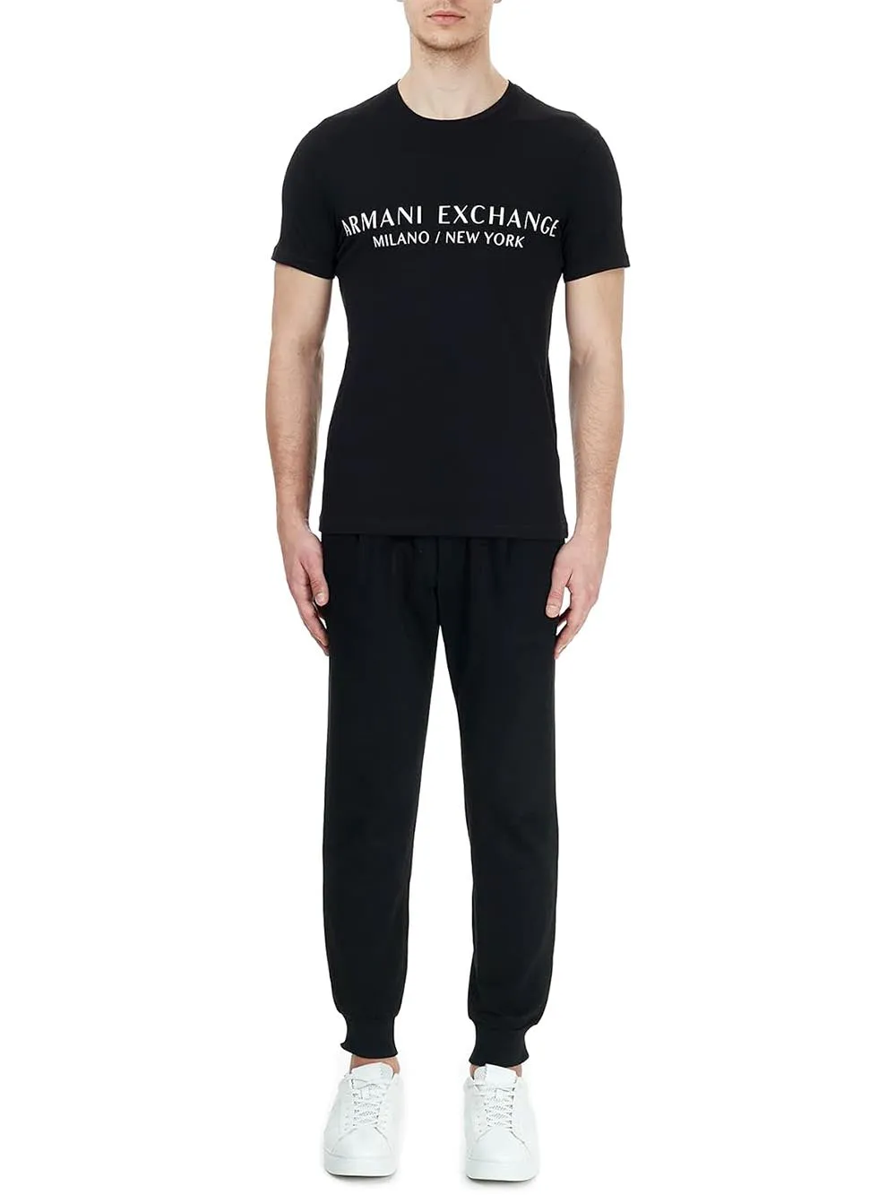 Armani Exchange men's black T-shirt - 8nzt72 Z8h4z