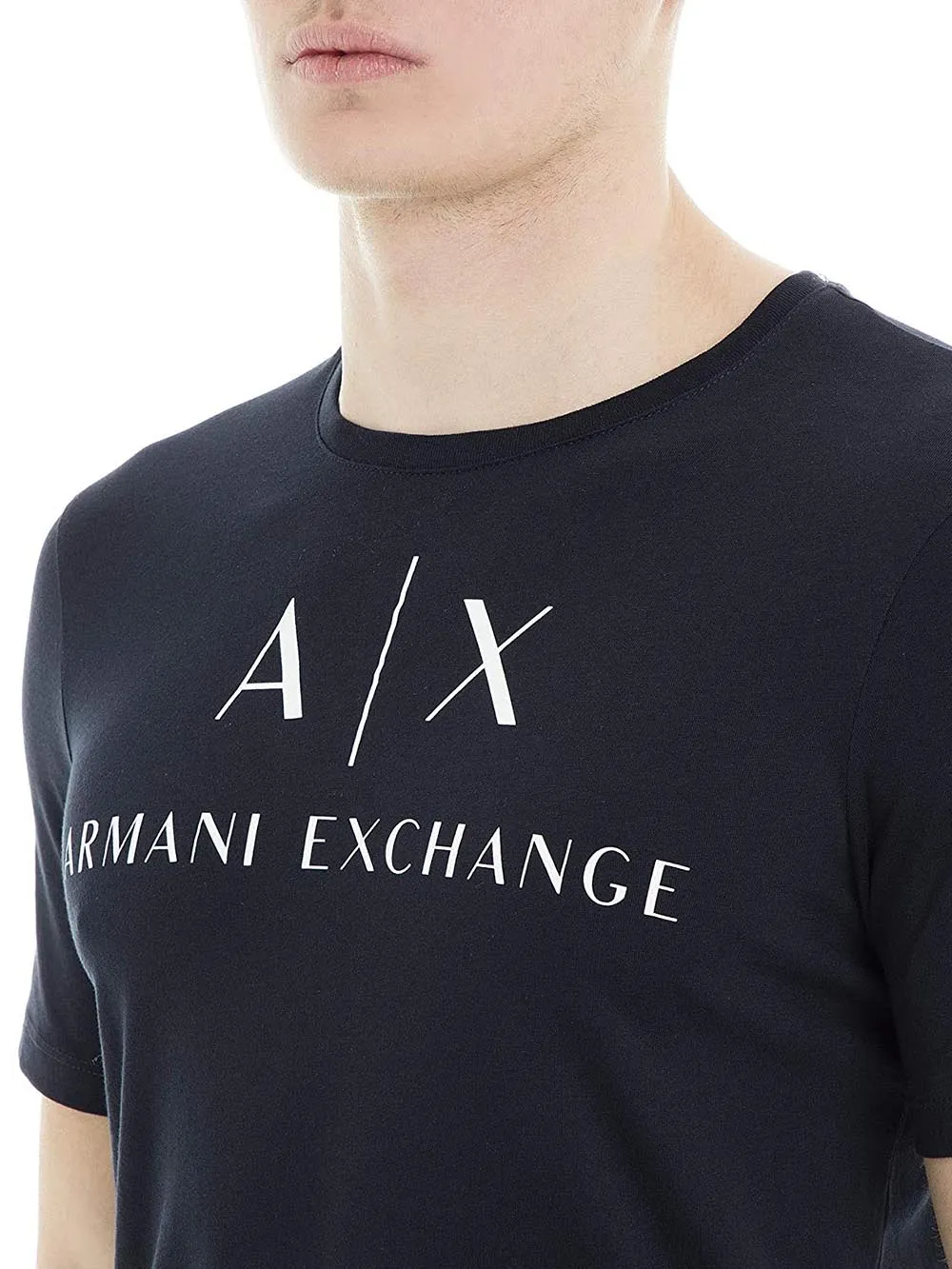 Armani Exchange Men's T-Shirt 8nztcj Z8h4z Blue