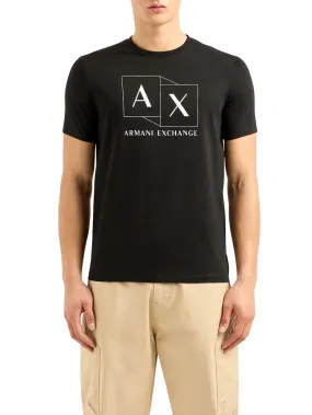 Armani Exchange T-shirt Men 3dztad Zj9az Black