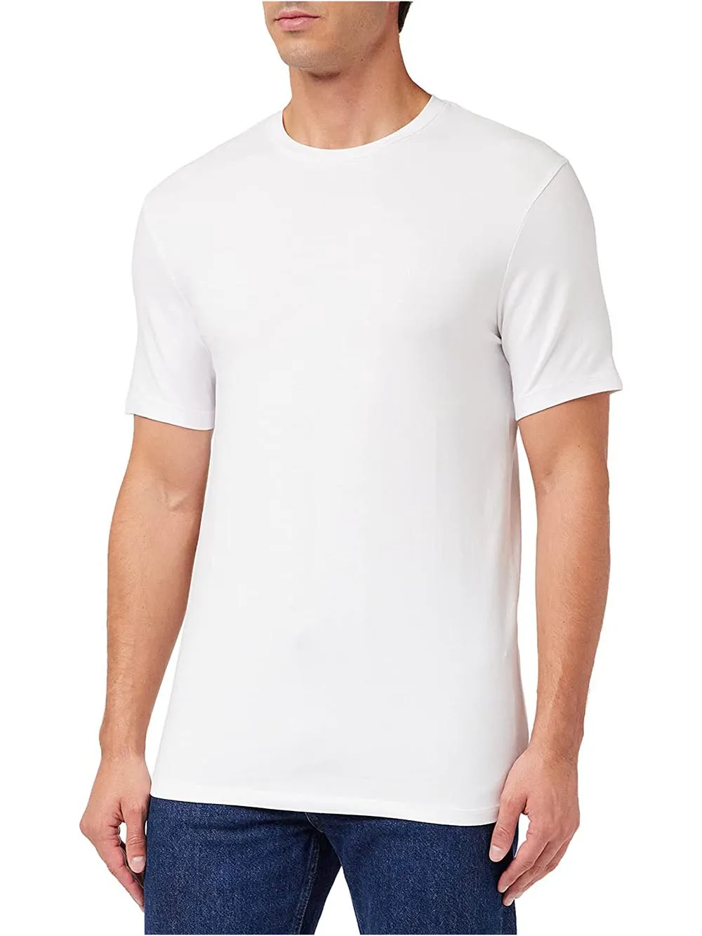 Armani Exchange White Men's T-shirt