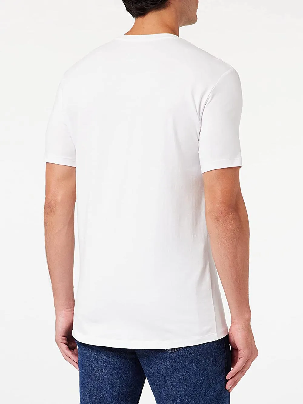 Armani Exchange White Men's T-shirt