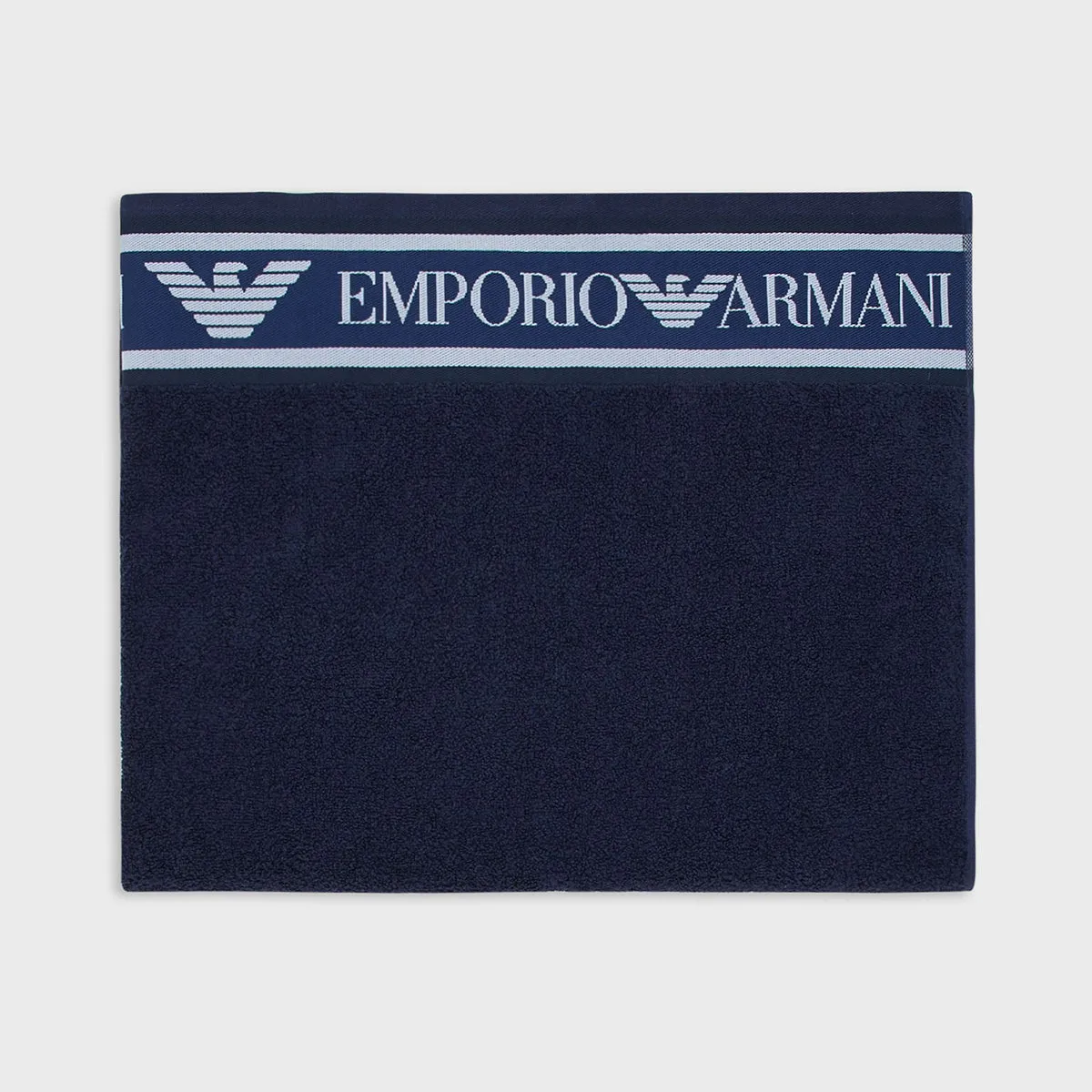 Armani Navy Beach Towel