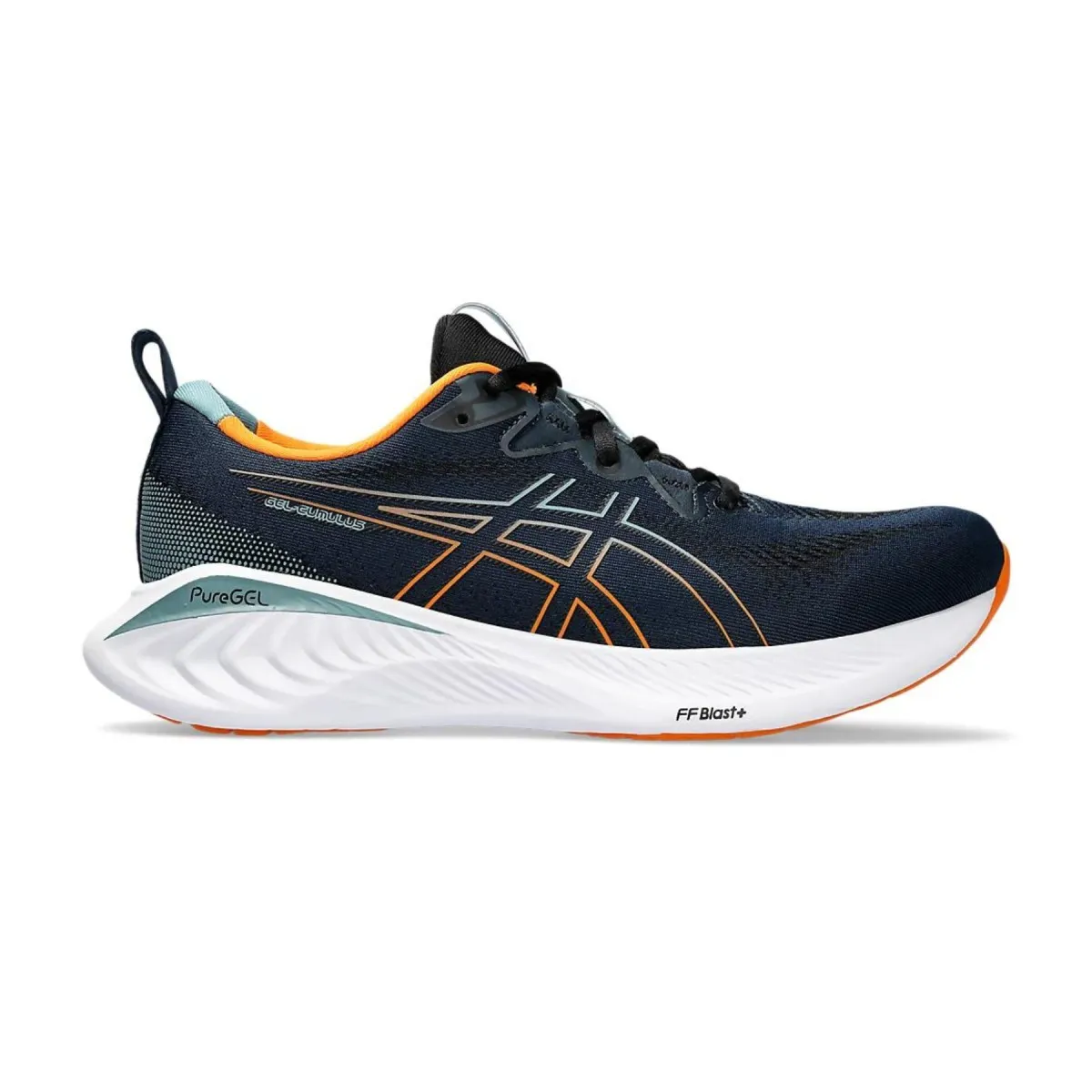 Asics Gel Cumulus 25 Black Orange shoes