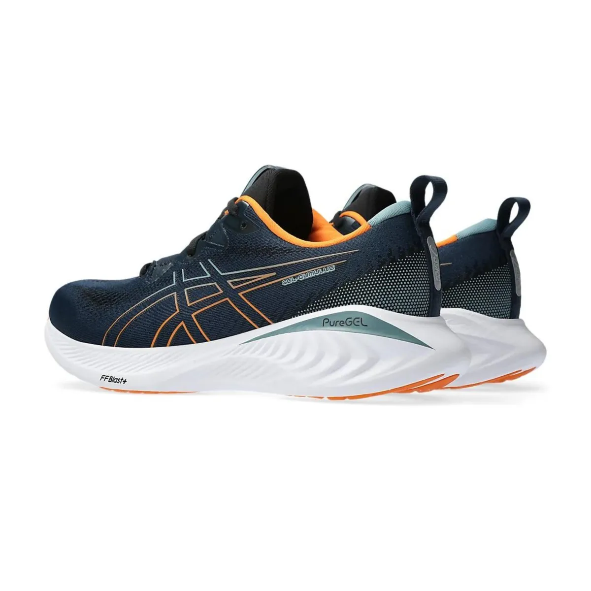 Asics Gel Cumulus 25 Black Orange shoes