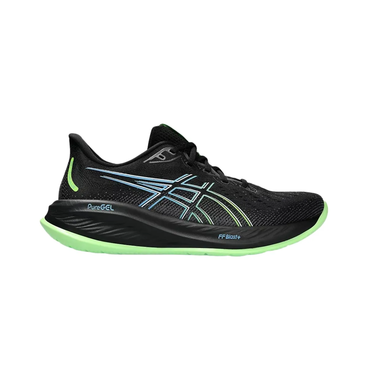 Asics Gel-Cumulus 26 Black Green Shoes