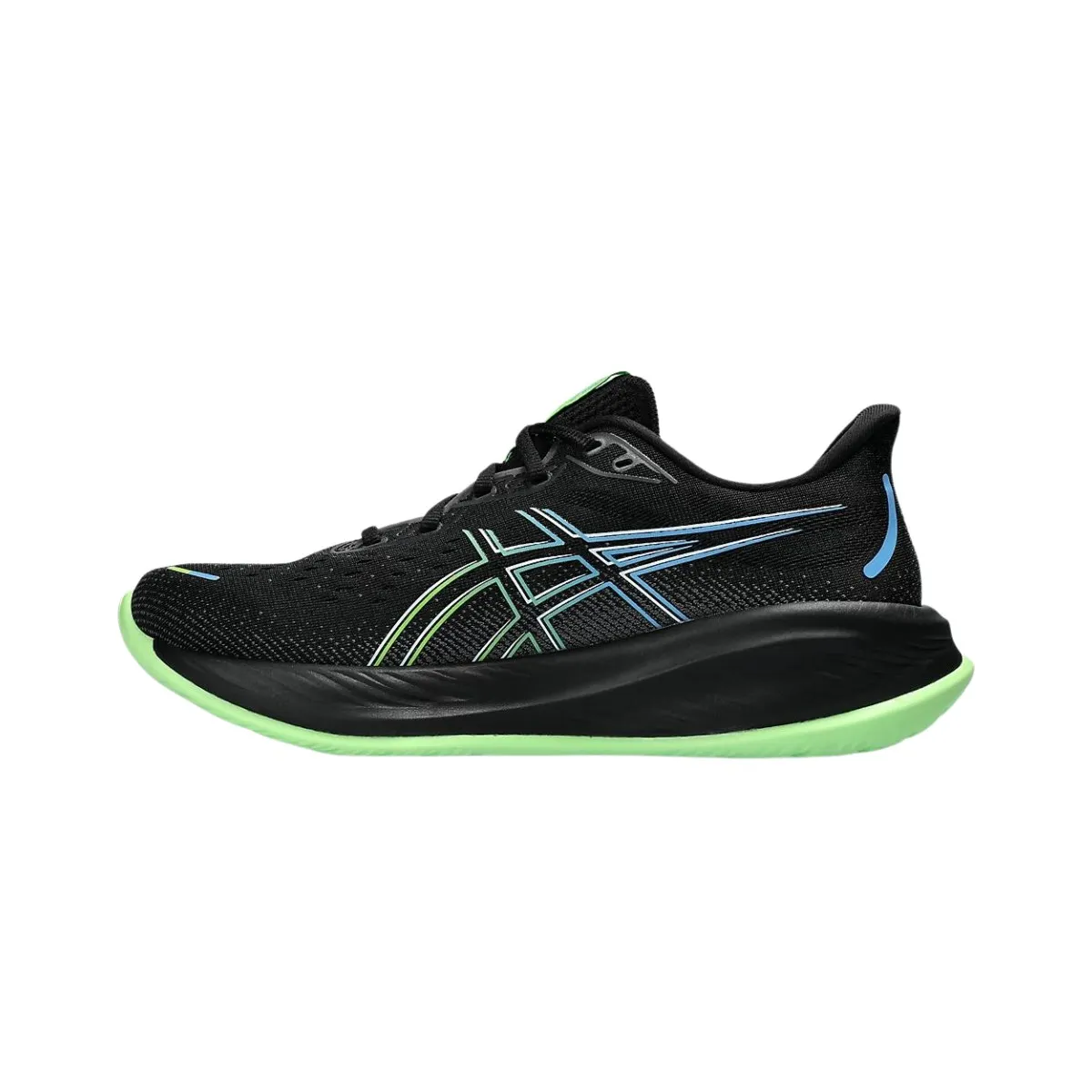 Asics Gel-Cumulus 26 Black Green Shoes