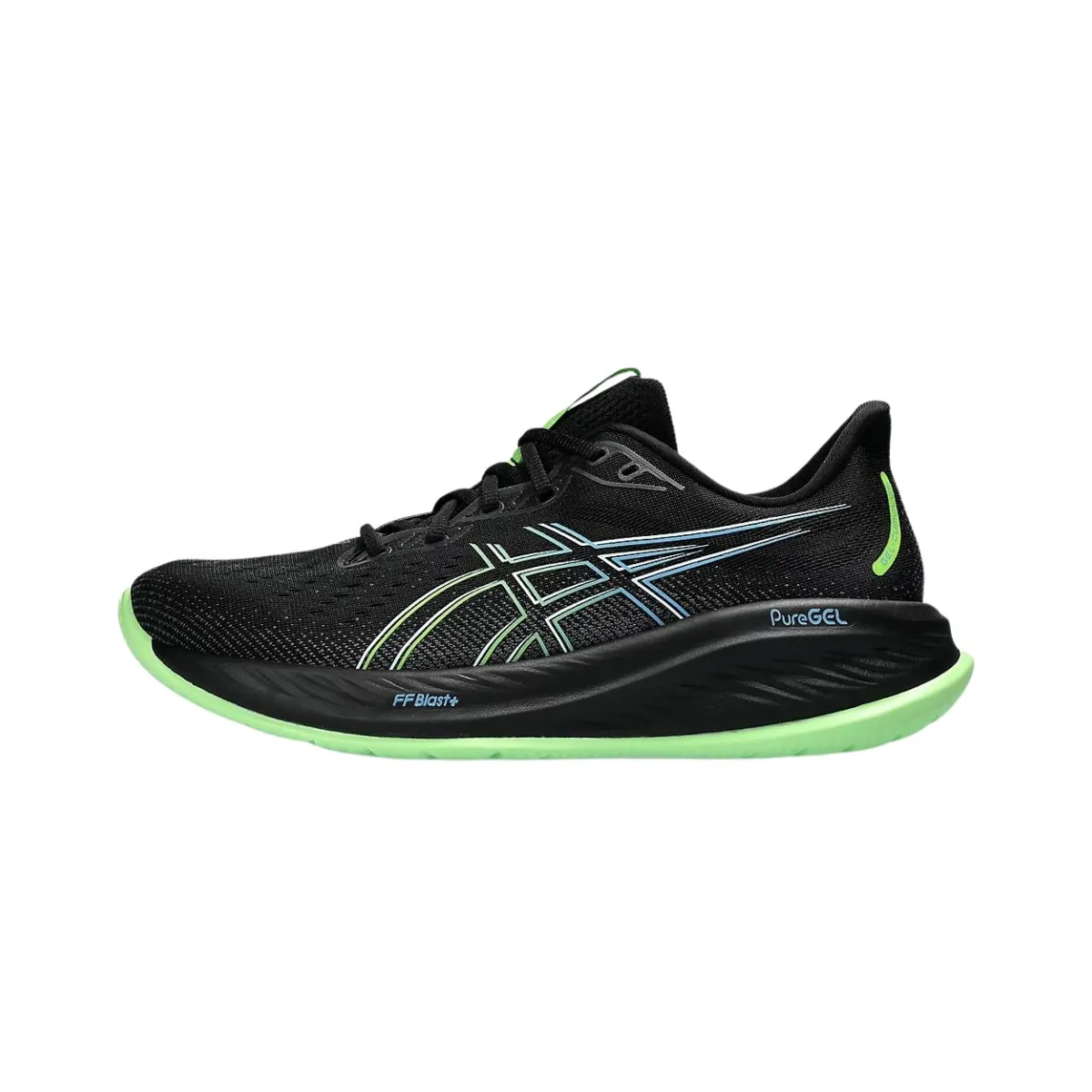 Asics Gel-Cumulus 26 Black Green Shoes