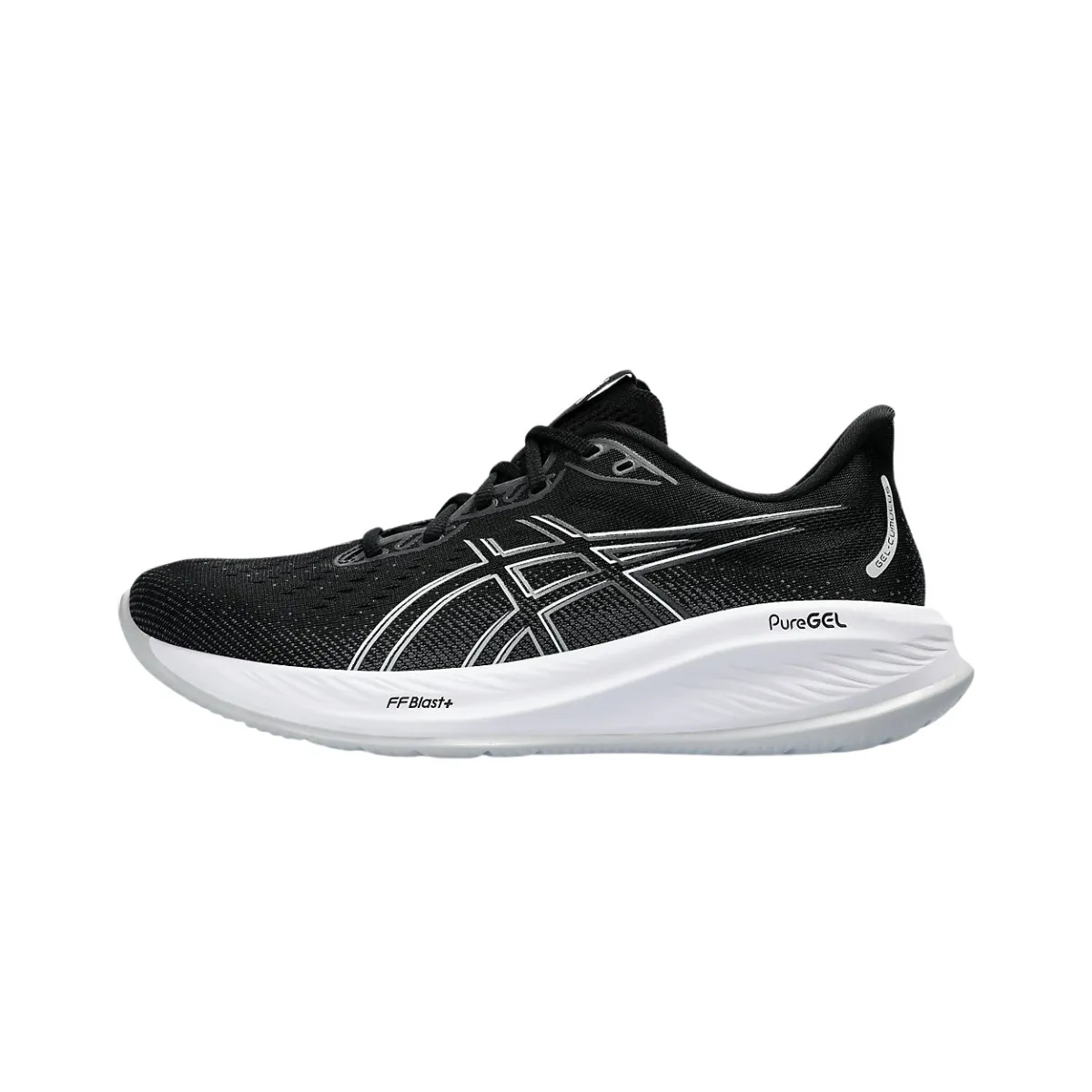 Asics Gel-Cumulus 26 Black White Running Shoes Available Online.