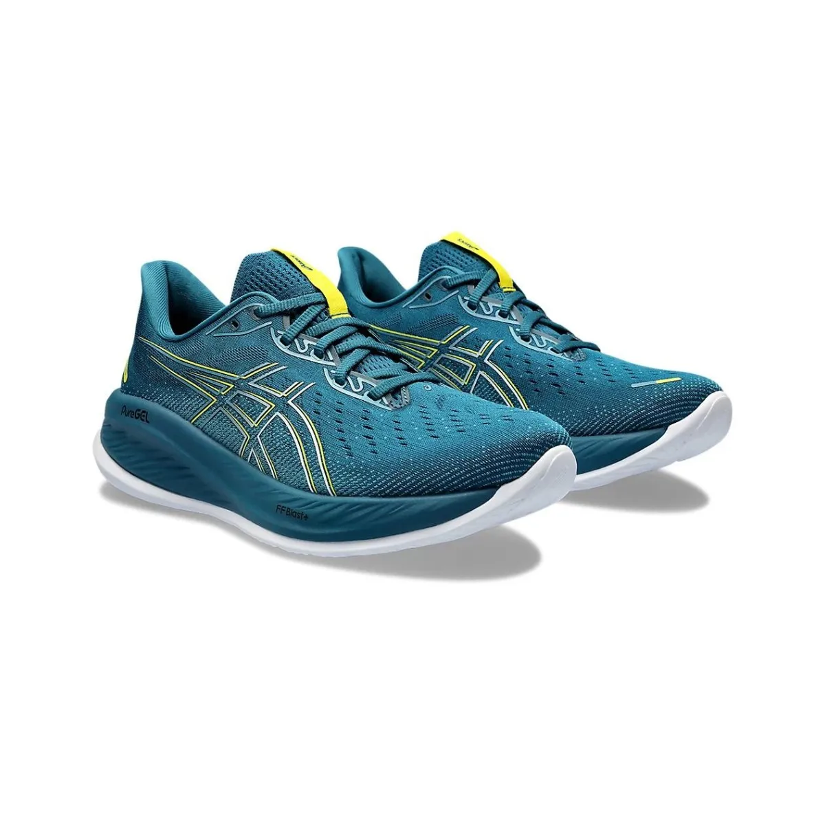 Asics Gel-Cumulus 26 Blue Yellow Running Shoe