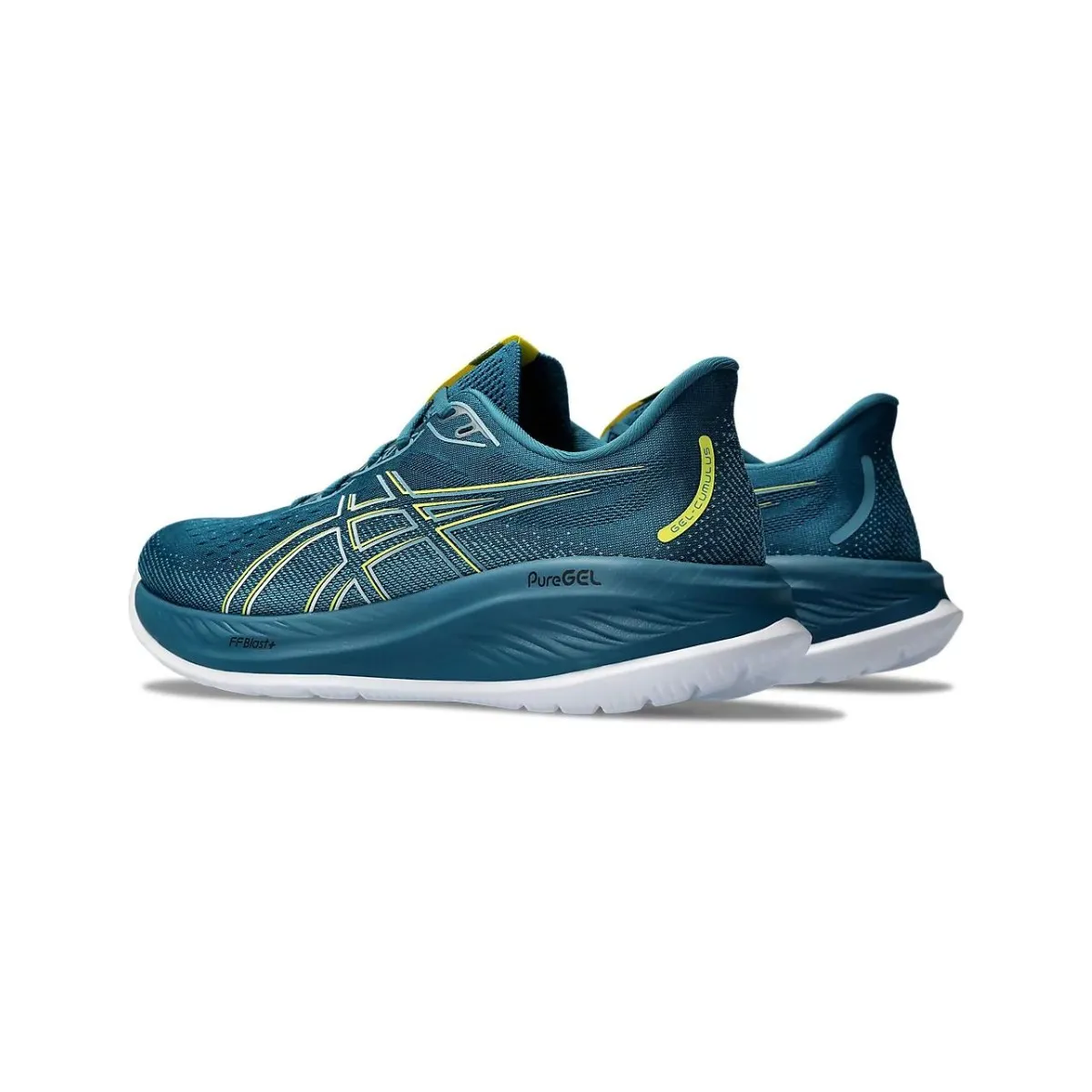 Asics Gel-Cumulus 26 Blue Yellow Running Shoe