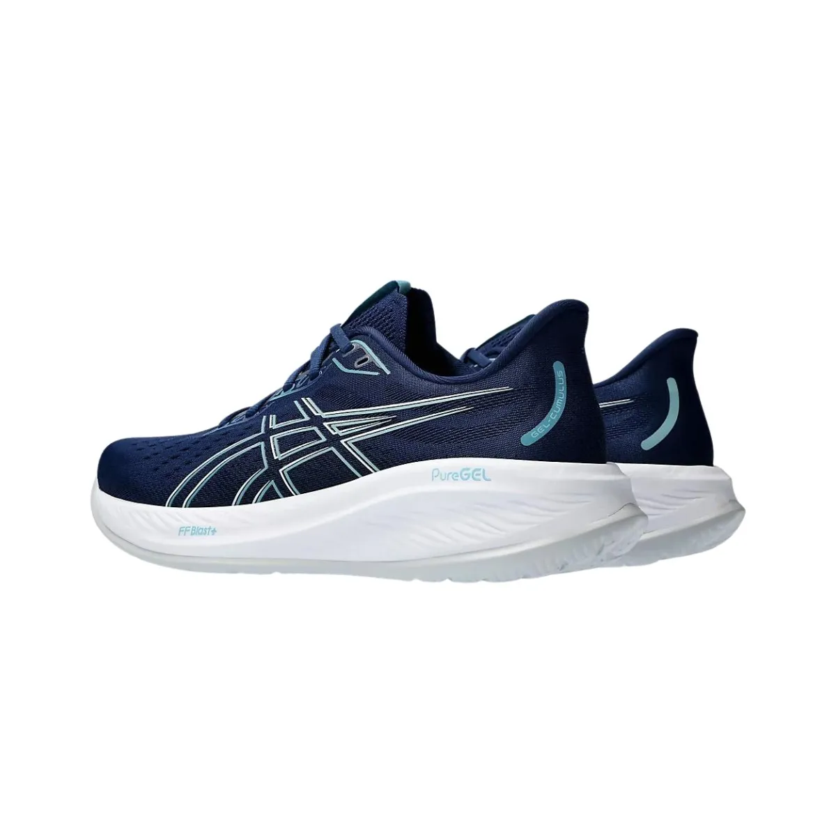 Asics Gel-Cumulus 26 Navy Blue White SS24 Running Shoes