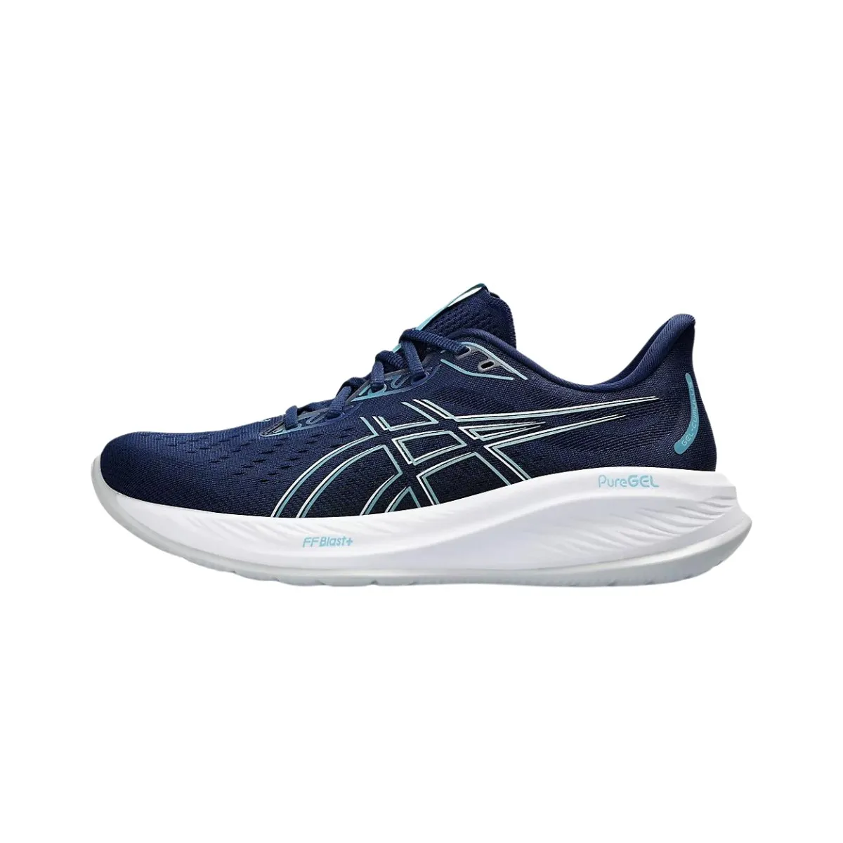 Asics Gel-Cumulus 26 Navy Blue White SS24 Running Shoes