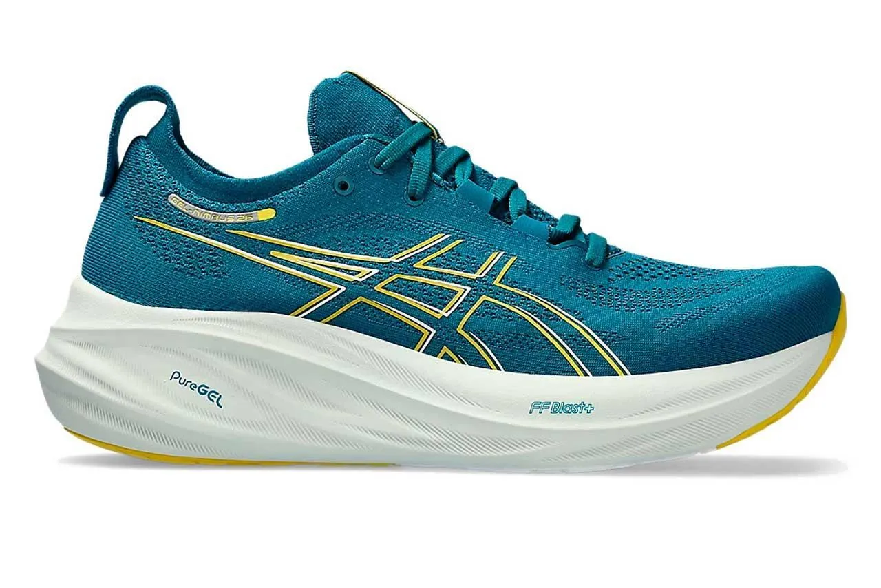 ASICS GEL NIMBUS 26 running shoes.