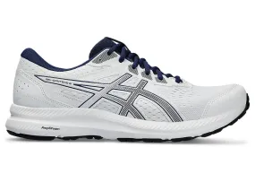 ASICS men's gel contend 8 white blue.