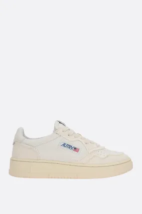 Autry Medalist leather and canvas sneakers