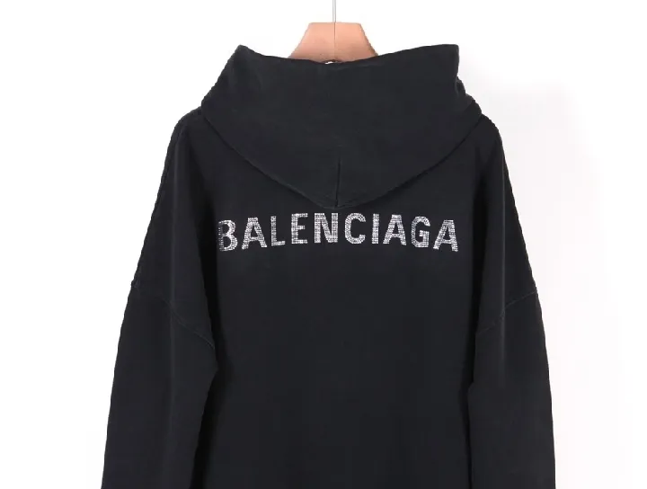 Balenciaga street style logo long sleeves plain cotton - Google SEO result.