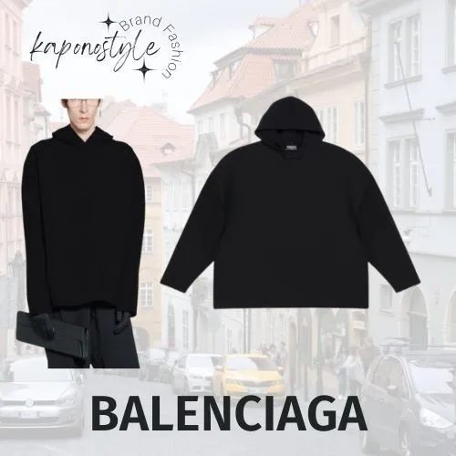 Balenciaga street style long sleeves plain luxury