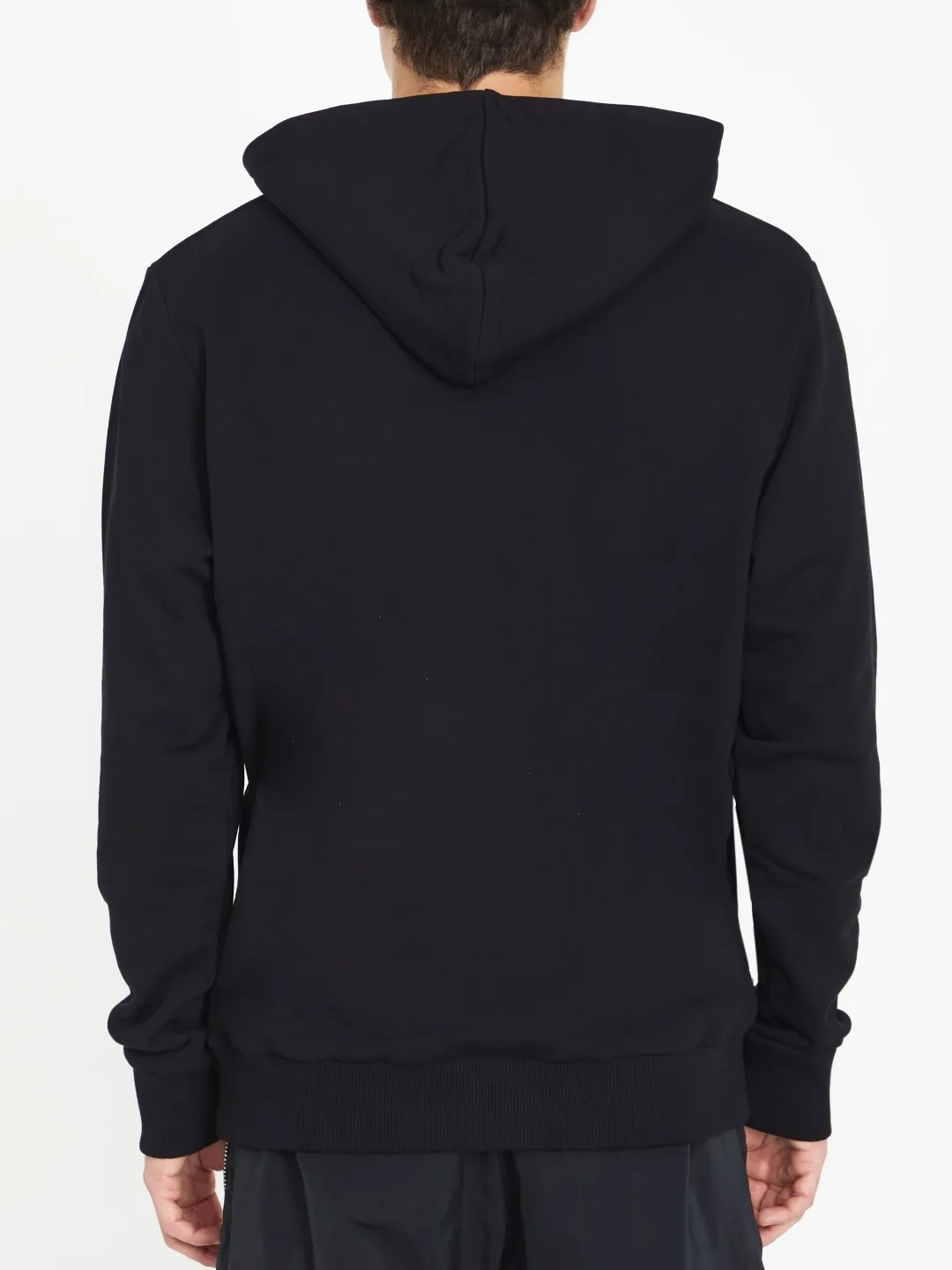 Balmain street style long sleeves cotton logo luxury hoodies.