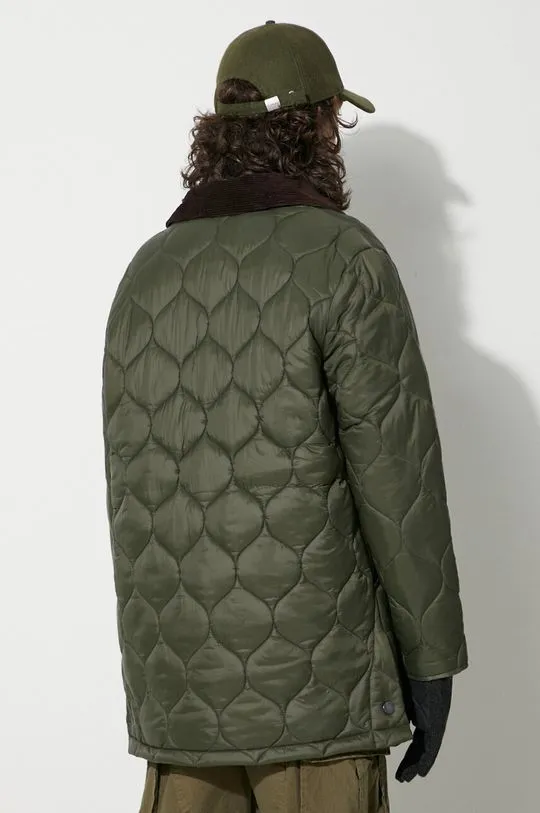 Barbour jacket Barbour Lofty Quilt men's green color MQU1741