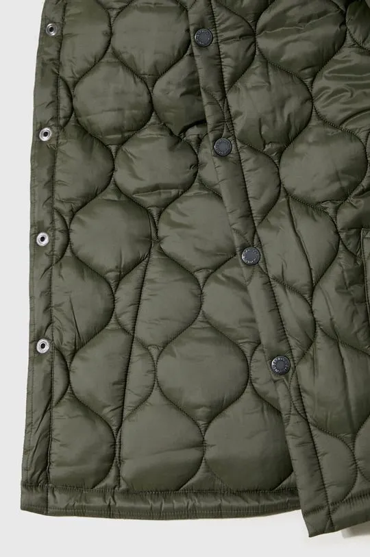 Barbour jacket Barbour Lofty Quilt men's green color MQU1741