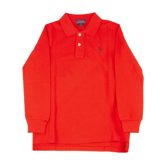 BASIC POLO Red Kids