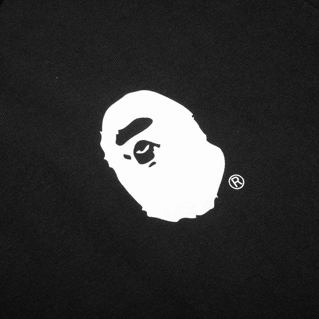 Bathing Ape Logo Tee - Black for Kids