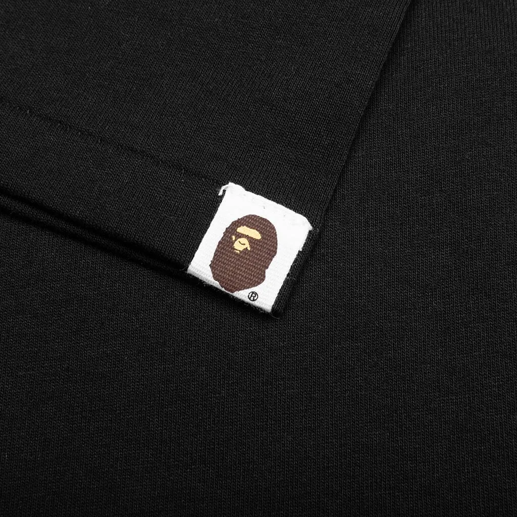 Bathing Ape Logo Tee - Black for Kids