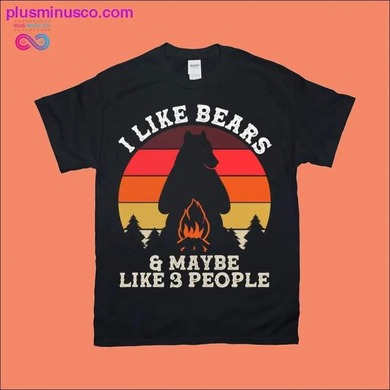 Bears Like Me | Retro Sunset T-Shirts