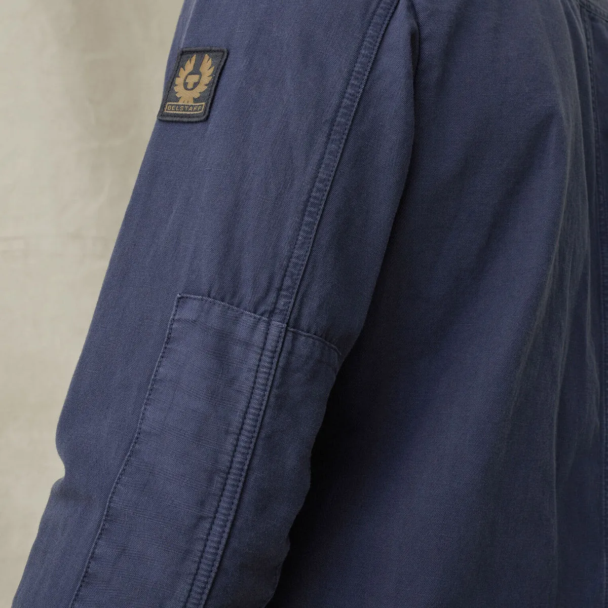 Belstaff Deep Indigo Recon Twill Overshirt